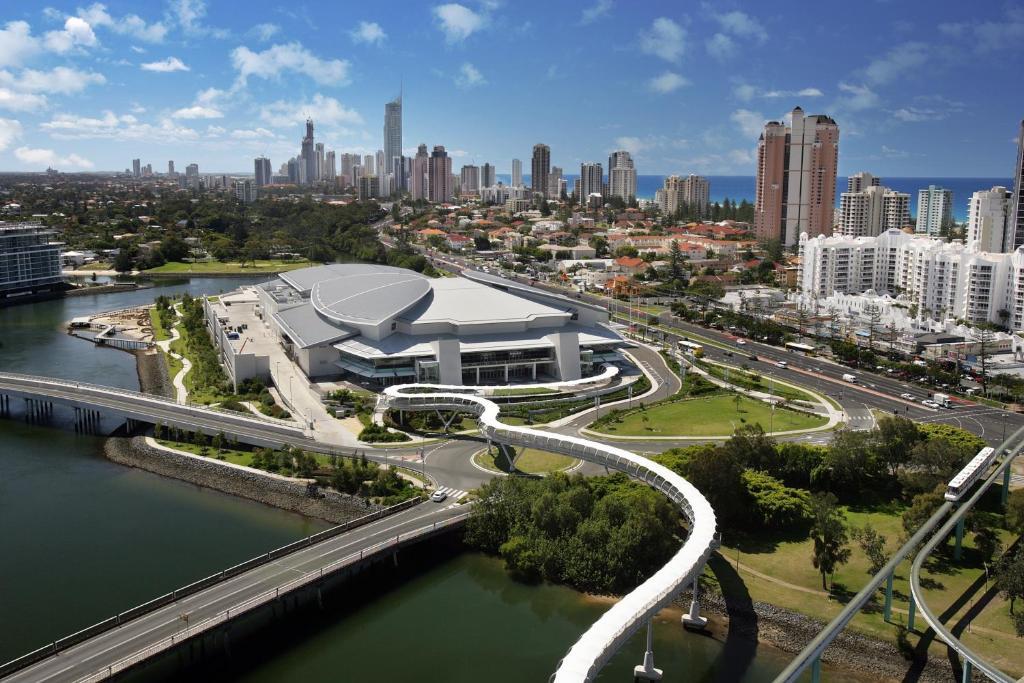 Hotel The Star Grand At The Star Gold Coast Exterior foto